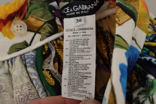 Dolce &amp; Gabbana – Langer Maxirock „Sicily“ in mehrfarbigem Patchwork