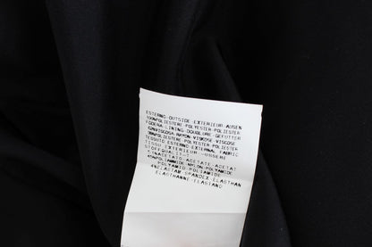 Exte Schwarz Blau Zweiteiliger Anzug Rock &amp; Blazer