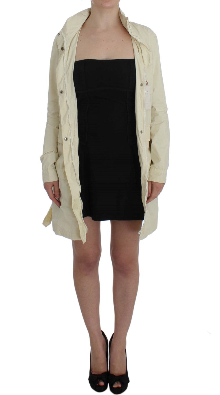 PAROSH – Wetterfester Trenchcoat in Beige