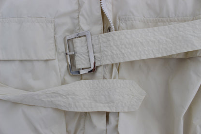 PAROSH – Wetterfester Trenchcoat in Beige