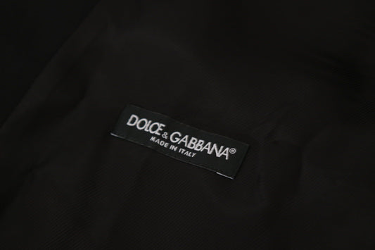 Dolce &amp; Gabbana Schwarze Jacke Weste 2 Stück MARTINI Blazer