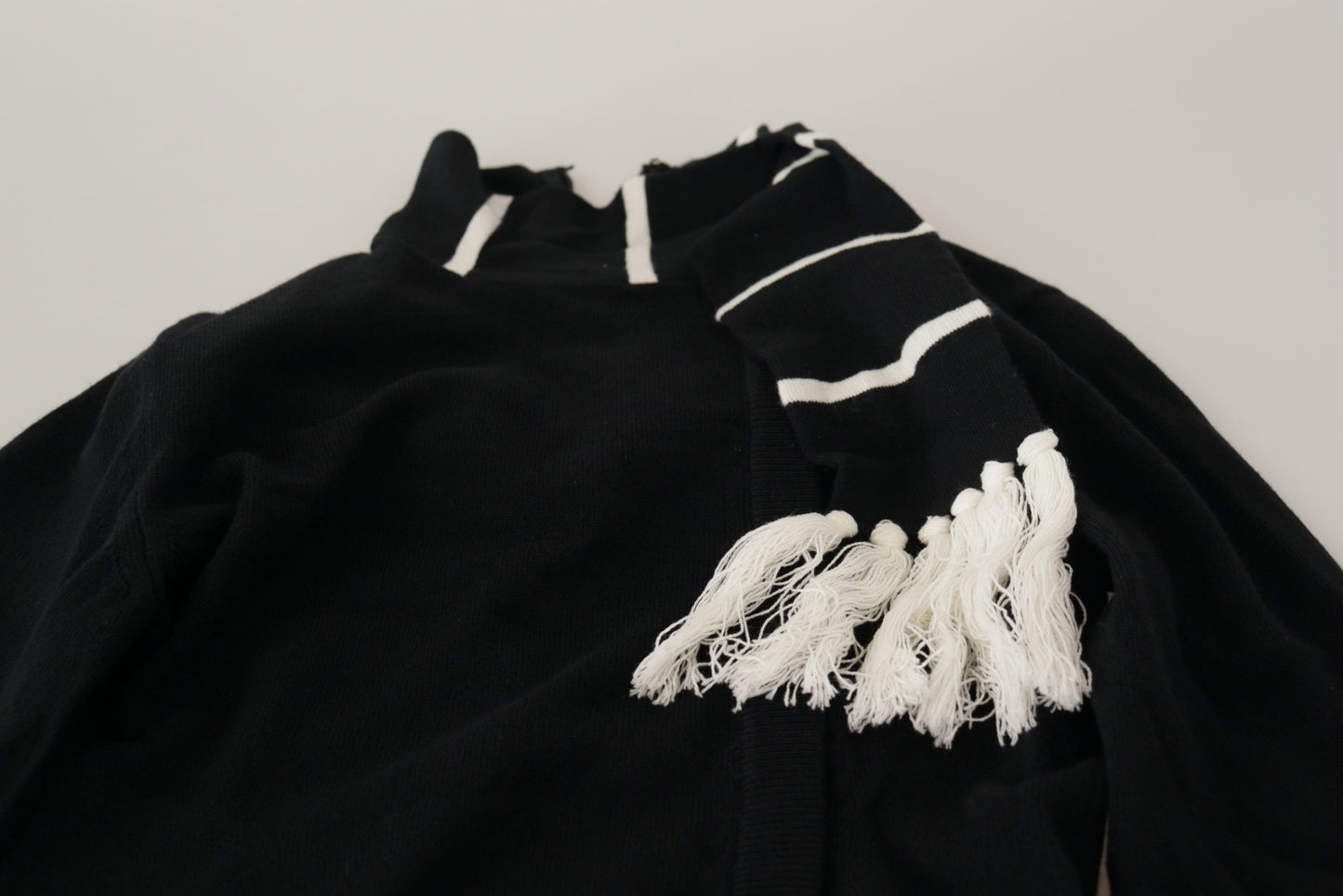 Dolce &amp; Gabbana – Schwarzer Rollkragenpullover aus Kaschmir