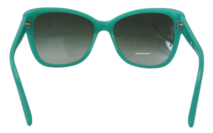 Dolce &amp; Gabbana – DG4124 – Sonnenbrille mit quadratischen Gläsern aus Acetat mit grünen Sternen