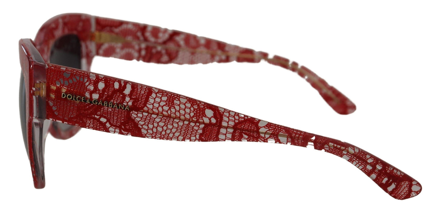 Dolce &amp; Gabbana Sonnenbrille mit rechteckiger Acetat-Spitze DG4231