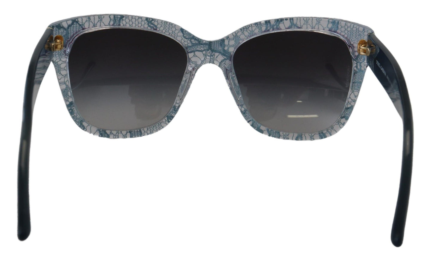 Dolce &amp; Gabbana – DG4226 – Sonnenbrille aus blauem Acetat mit rechteckiger Spitze