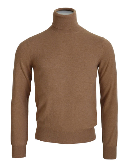 Dolce &amp; Gabbana Beige Kaschmir Rollkragenpullover