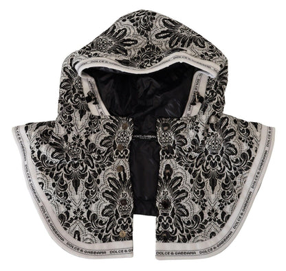 Dolce &amp; Gabbana, weißer Baumwollhut mit Blumenmuster, Einheitsgröße