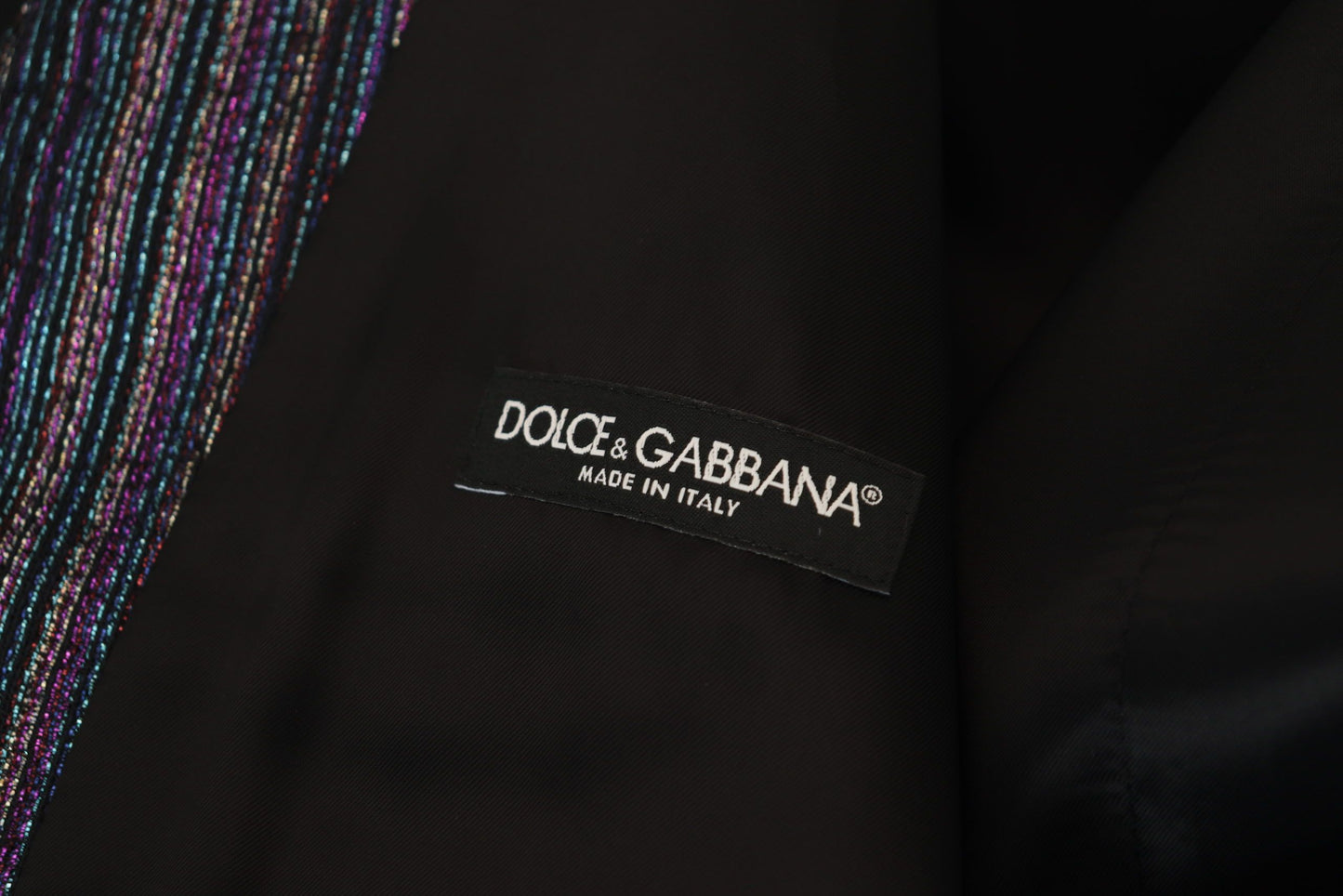 Dolce &amp; Gabbana Mehrfarbige Weste aus Polyester, formelle Weste
