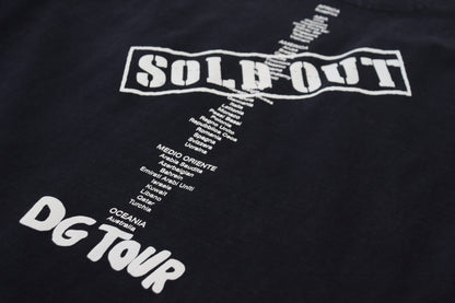 Dolce & Gabbana Black D&G Fashion Round Neck Cotton T-shirt