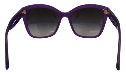 Dolce &amp; Gabbana – Quadratische Sonnenbrille mit Vollrand DG4240 aus Acetat in Lila