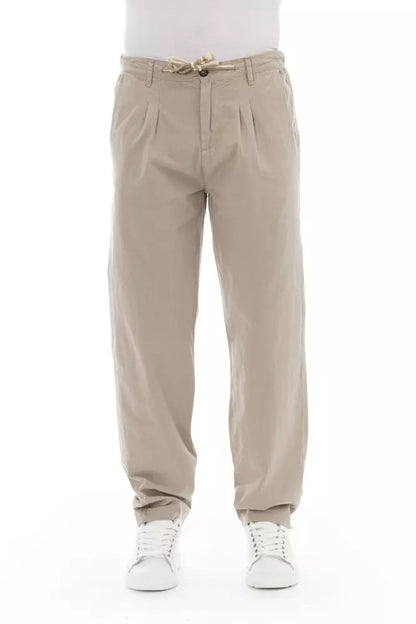 Baldinini Trend Beige Baumwolle Herren Chinohose