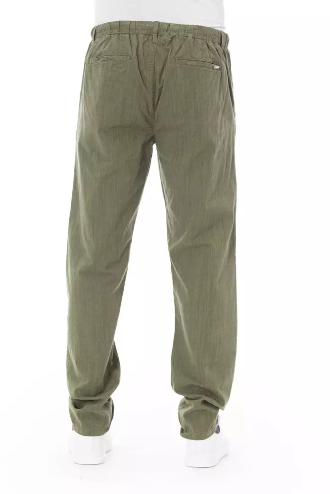 Baldinini Trend Army Cotton Herren Chinohose