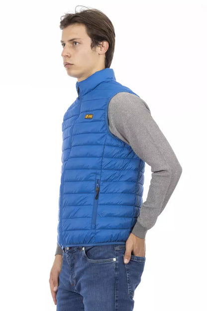 Ciesse Outdoor Blaue Polyester-Herrenjacke ohne Ärmel