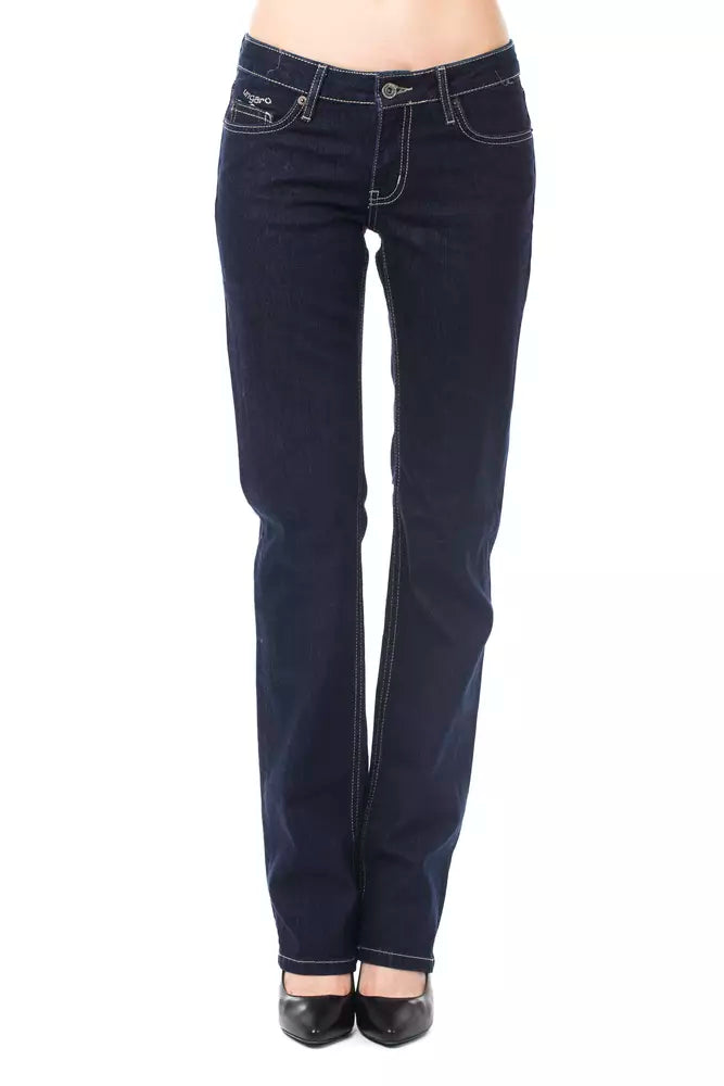 Ungaro Fever Blaue Baumwolljeans für Damen