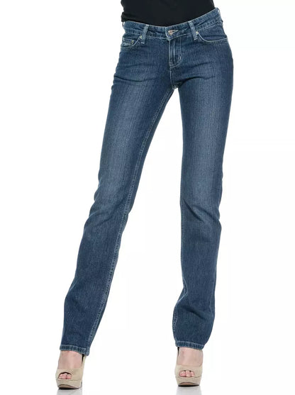 Ungaro Fever Blaue Baumwolljeans für Damen