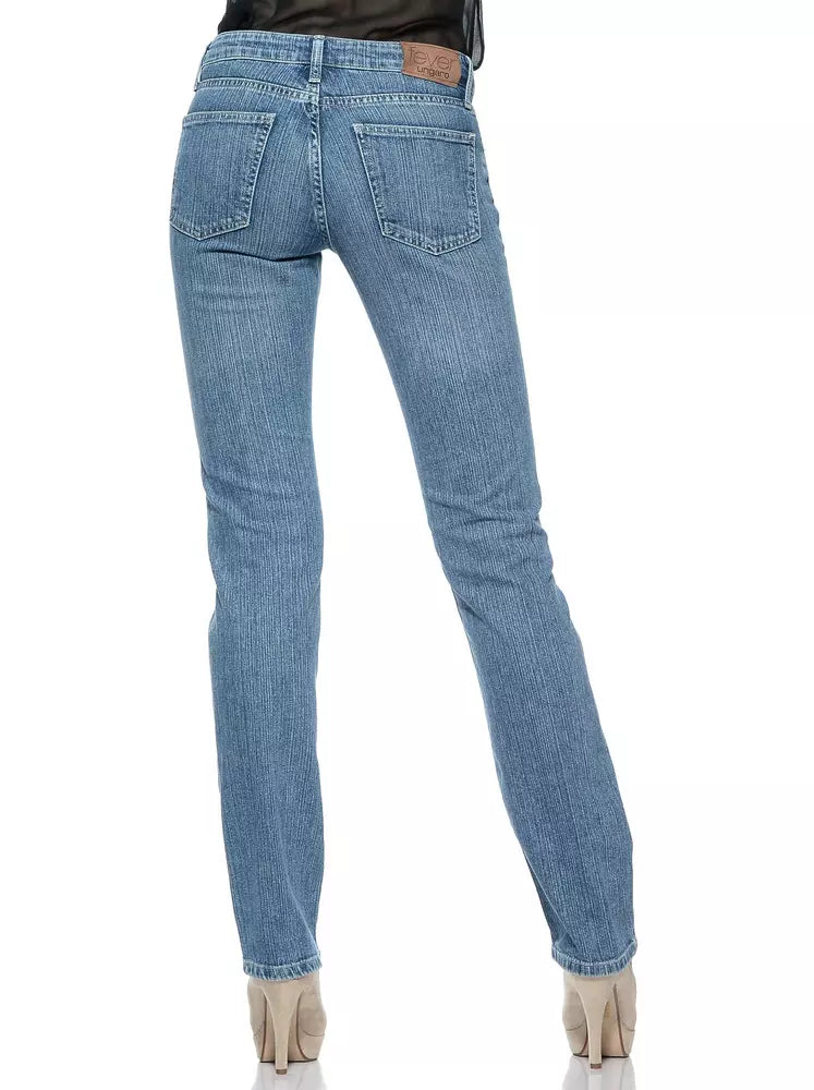 Ungaro Fever Hellblaue Baumwolljeans für Damen