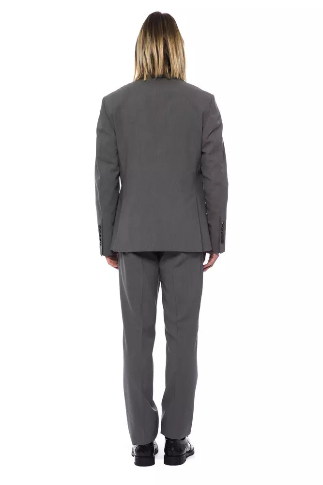 Billionaire Italian Couture Herrenblazer aus grauer Wolle