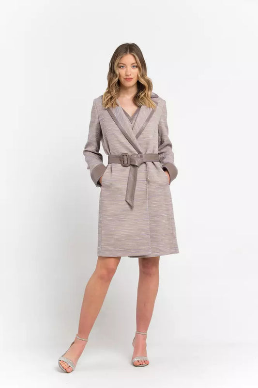 Trussardi Beige Baumwollmantel für Damen