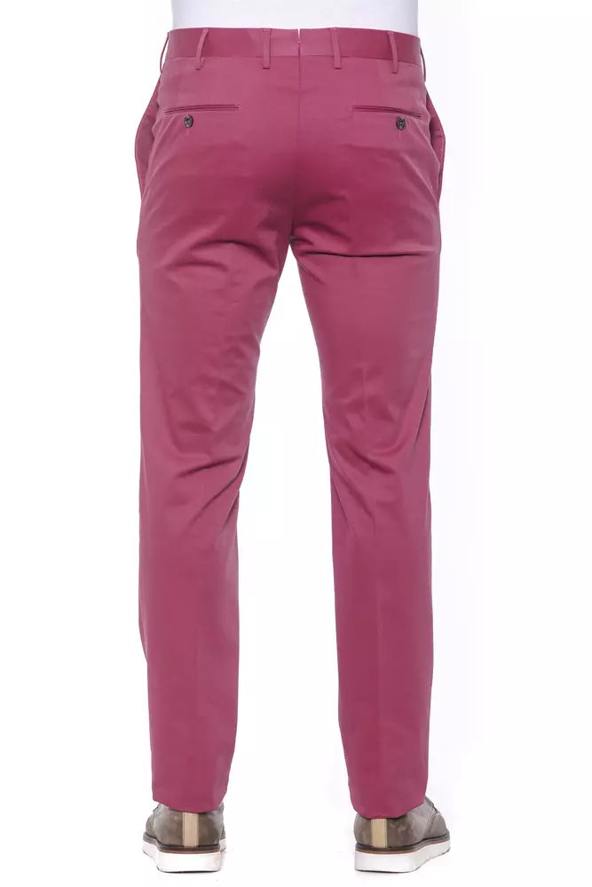 PT Torino Fuchsia Baumwollhose für Herren
