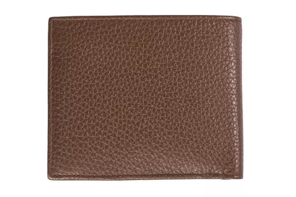 Trussardi Herren-Geldbörse aus braunem Leder