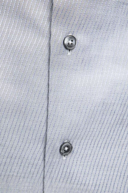 Robert Friedman Beiges Baumwollhemd für Herren