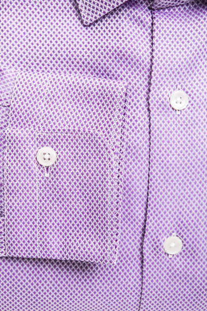 Robert Friedman Mehrfarbiges Herrenhemd aus Baumwolle