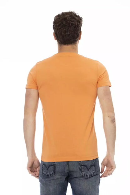 Trussardi Action Orange Baumwolle Herren T-Shirt