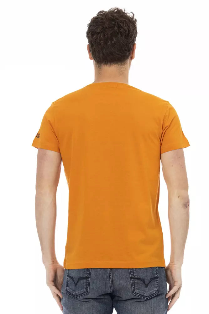 Trussardi Action Orange Baumwolle Herren T-Shirt
