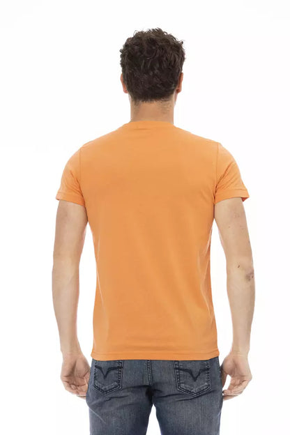 Trussardi Action Orange Baumwolle Herren T-Shirt