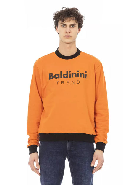 Baldinini Trend Orange Baumwolle Herren Pullover