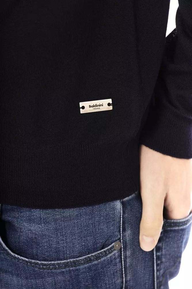 Baldinini Trend Blauer Stoff Herren Pullover