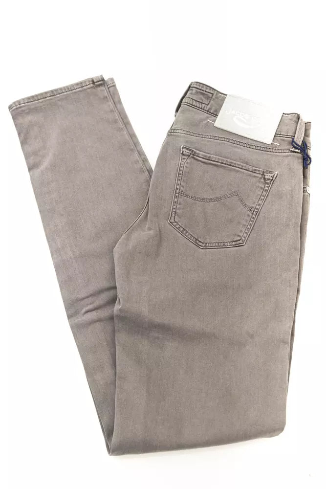 Jacob Cohen Graue Baumwolljeans für Damen