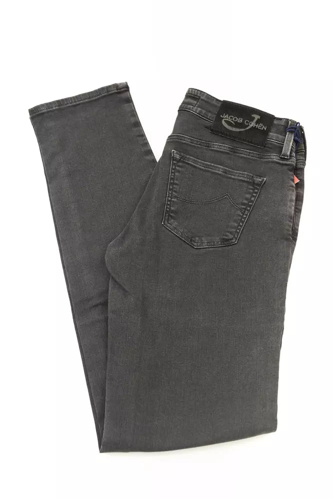 Jacob Cohen Schwarze Baumwolljeans für Damen