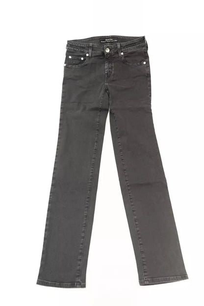 Jacob Cohen Schwarze Baumwolljeans für Damen