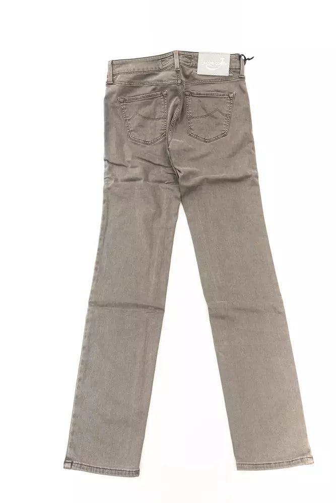 Jacob Cohen Graue Baumwolljeans für Damen