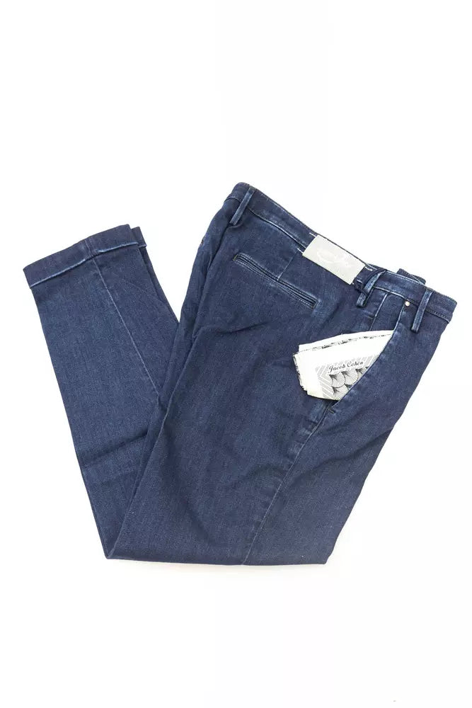 Jacob Cohen Blaue Baumwolljeans für Damen