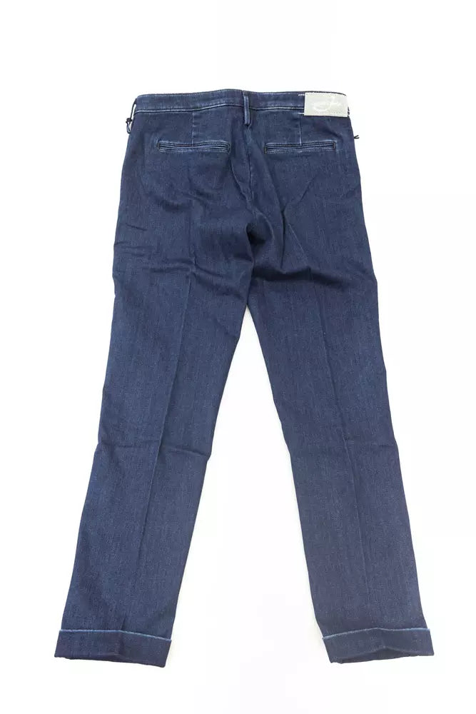 Jacob Cohen Blaue Baumwolljeans für Damen