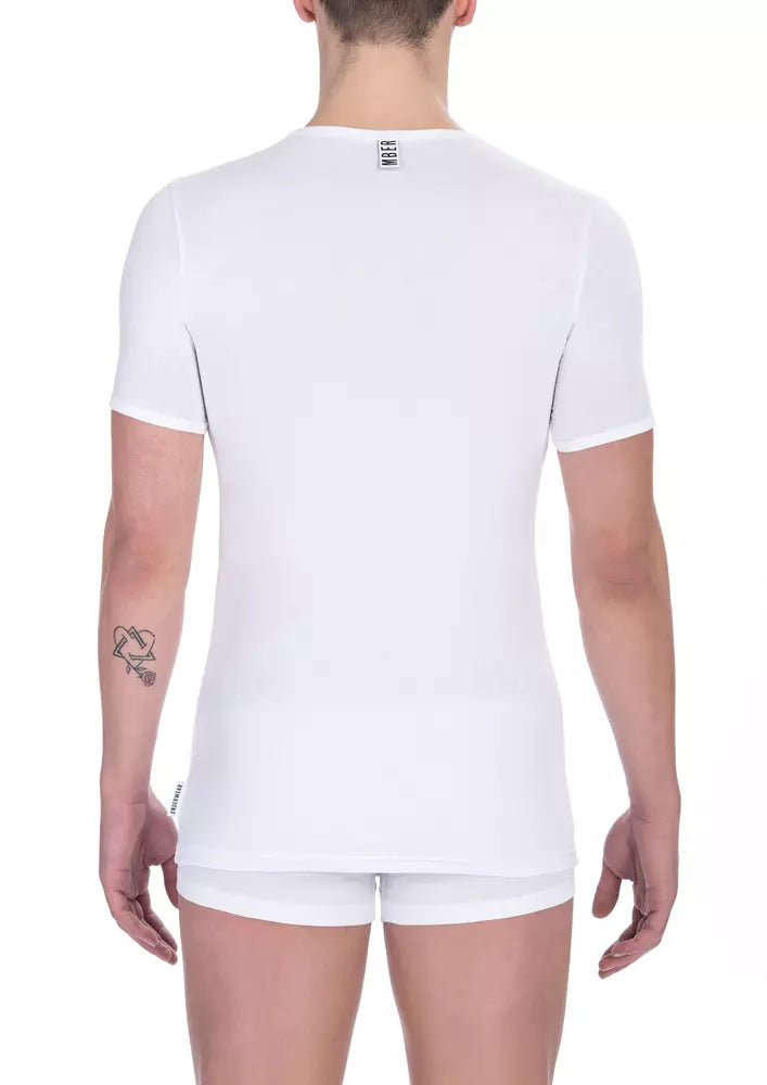 Bikkembergs – Weißes Baumwoll-T-Shirt-Paket für Herren