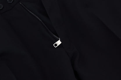 Dolce &amp; Gabbana – Schwarze Chinohose aus Polyester