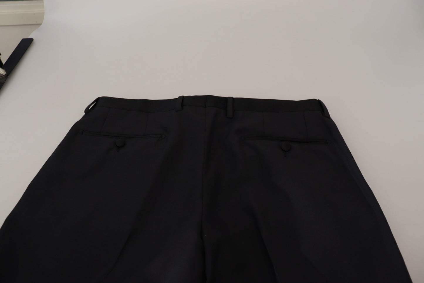 Dolce &amp; Gabbana Schwarze Wollhose für Herren