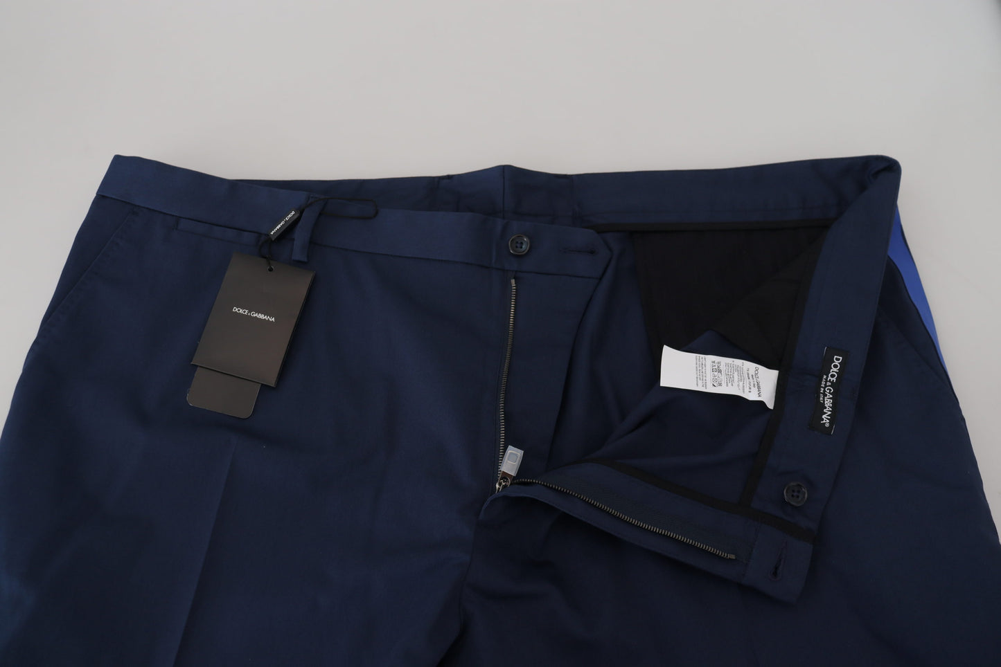 Dolce &amp; Gabbana Blaue Baumwollhose für Herren