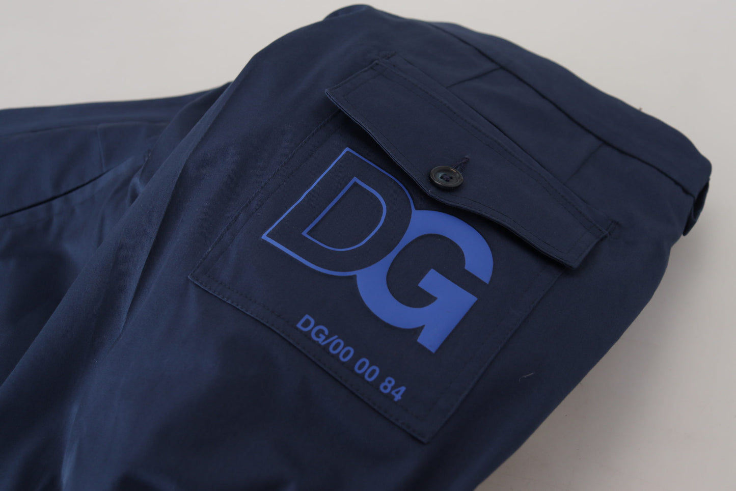 Dolce &amp; Gabbana Blaue Baumwollhose für Herren