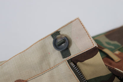 بنطلون جينز رجالي من دولتشي آند غابانا متعدد الألوان من الحرير المرقّع