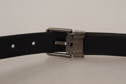 حزام دولتشي آند غابانا المعدني متعدد الألوان من الجلد الغريب