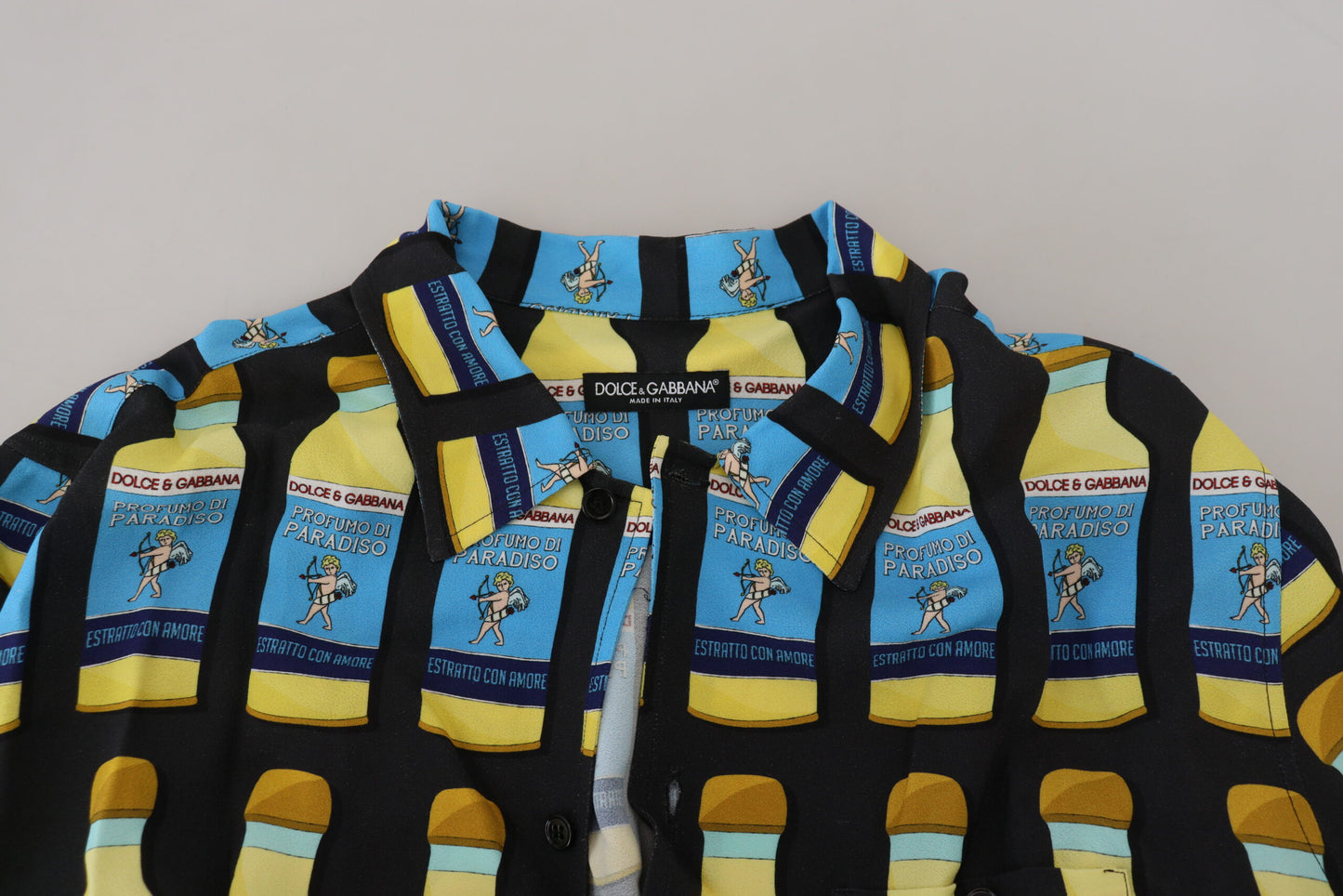 Dolce &amp; Gabbana – Freizeithemd aus Viskose mit mehrfarbigem Print