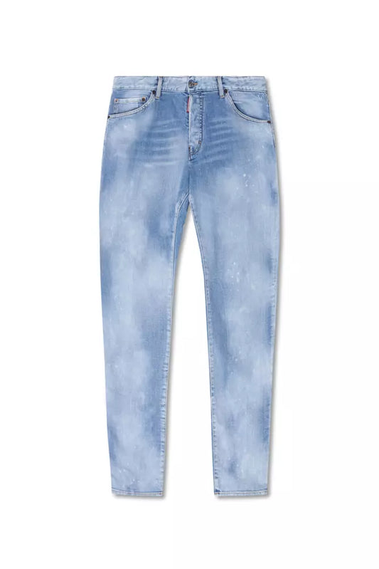 Dsquared² Blaue Baumwolljeans für Herren