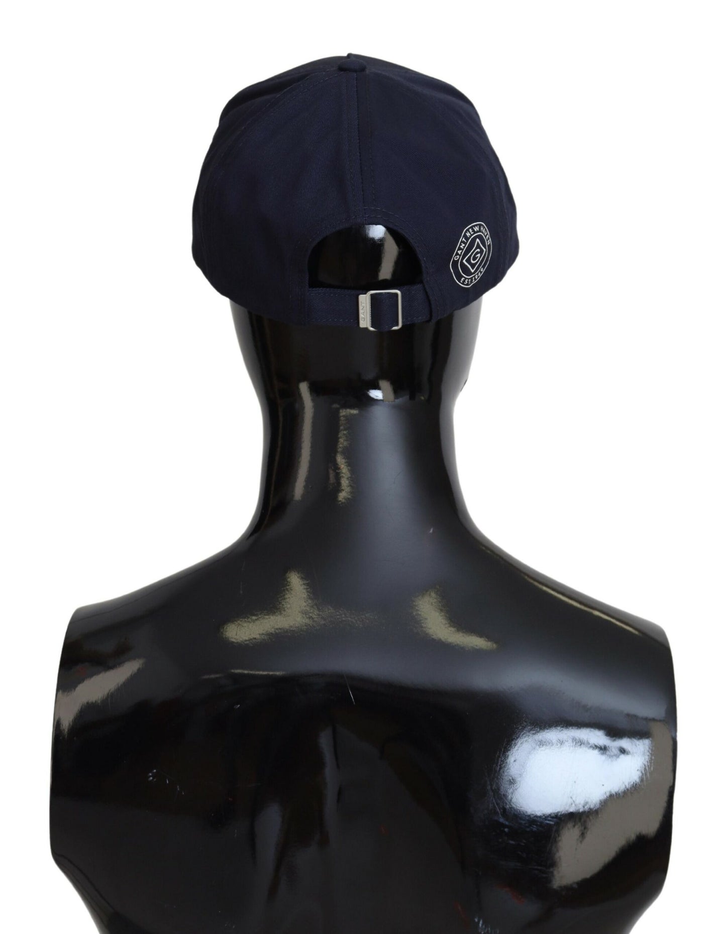 Gant Baseballkappe aus Baumwolle mit Logo-Print, lässig, Blau