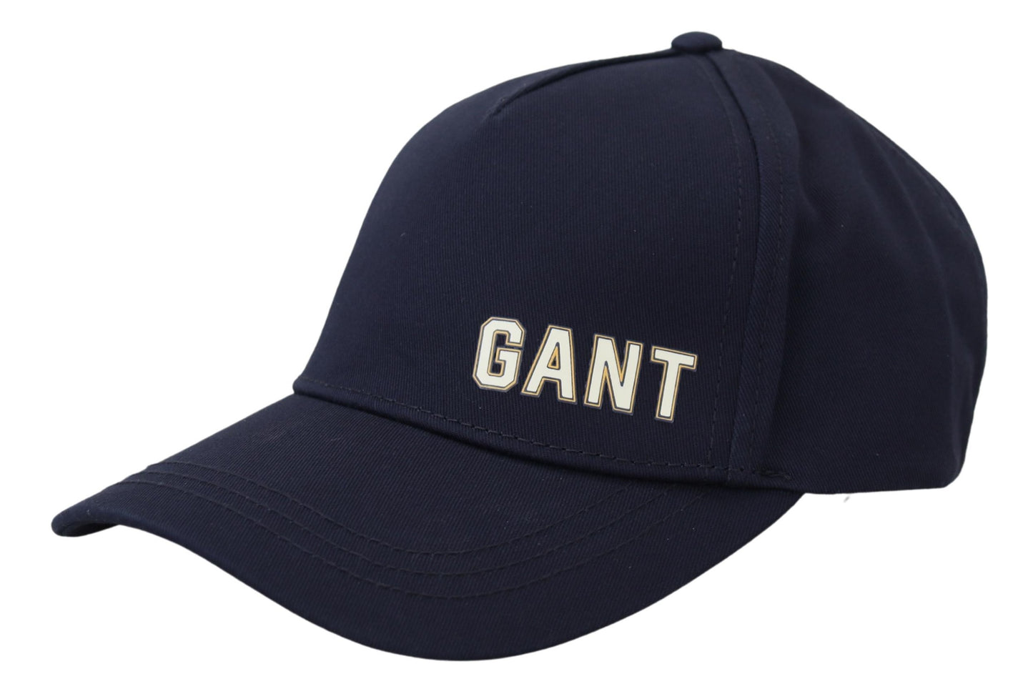 Gant Baseballkappe aus Baumwolle mit Logo-Print, lässig, Blau