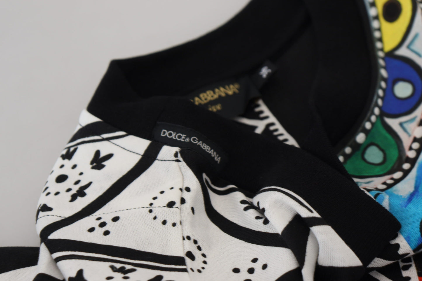 Dolce &amp; Gabbana Exklusives mehrfarbig bedrucktes Hemdoberteil für Damen