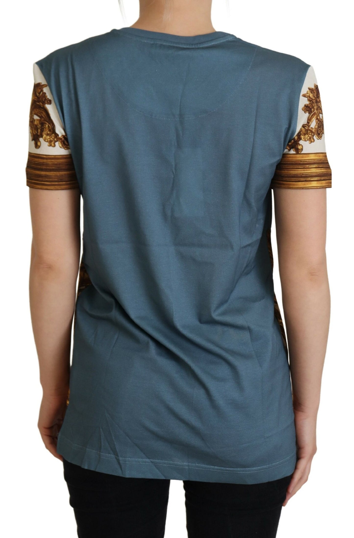 قميص دولتشي آند غابانا متعدد الألوان بطبعة شعار DG